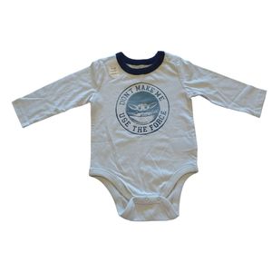 Baby Gap Boys Star Wars Yoda Long Sleeve Organic Bodysuit - 6-12 Months, New